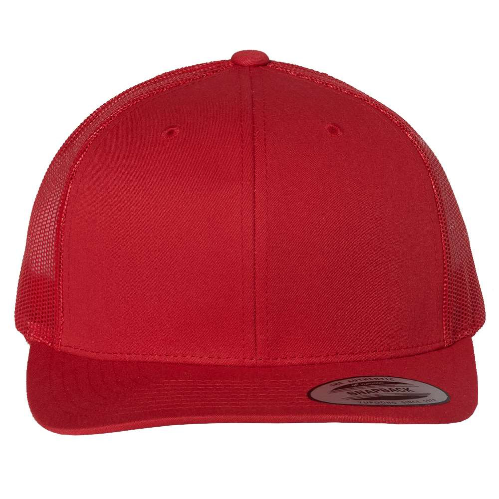 Bulk Custom Embroidered YP Classic Retro Trucker Cap