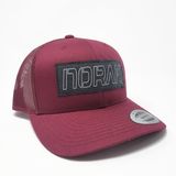 Norak Raw Edge Patch Trucker Cap
