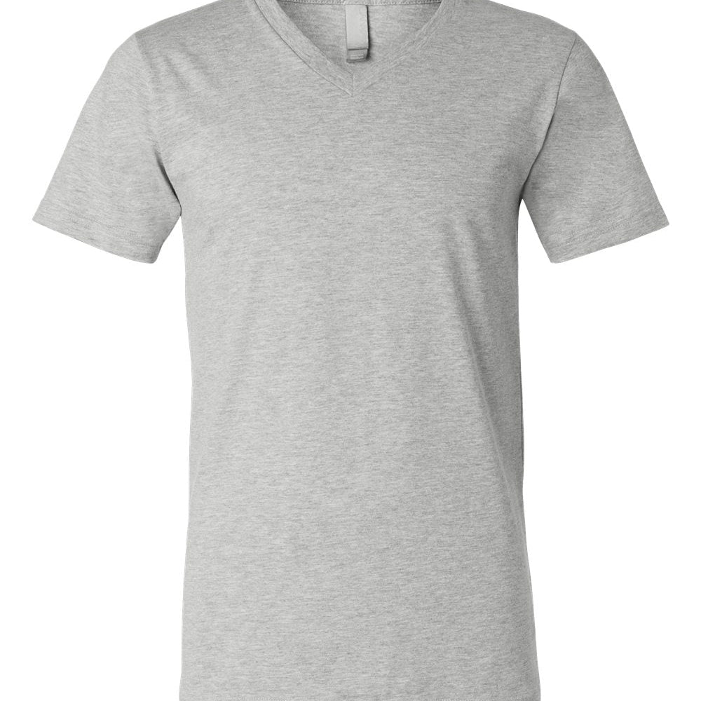 BELLA + CANVAS - Unisex Heather CVC V-Neck Tee
