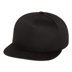 YP Classic 5-Panel Cotton Twill Snapback Cap