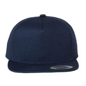 YP Classic 5-Panel Cotton Twill Snapback Cap