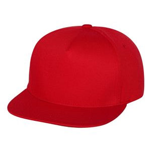 YP Classic 5-Panel Cotton Twill Snapback Cap