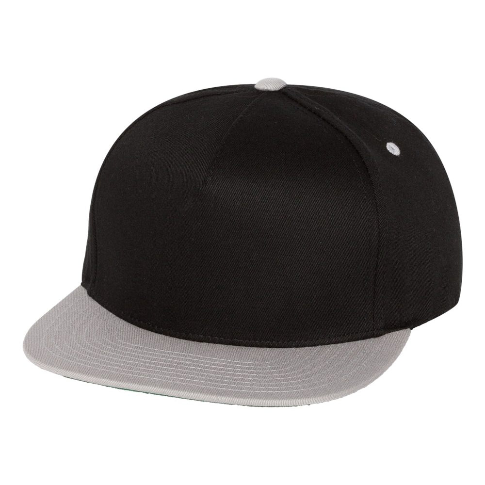 YP Classic 5-Panel Cotton Twill Snapback Cap