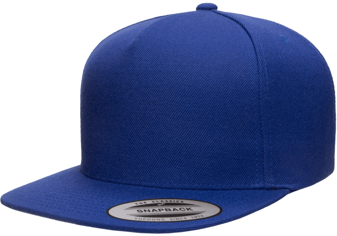 YP Classic Premium 5-Panel Snapback Cap