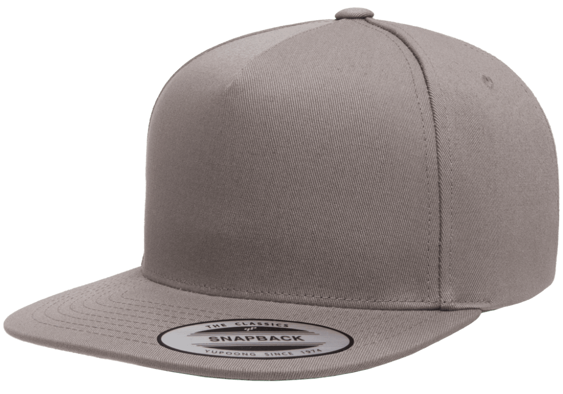 YP Classic 5-Panel Cotton Twill Snapback Cap