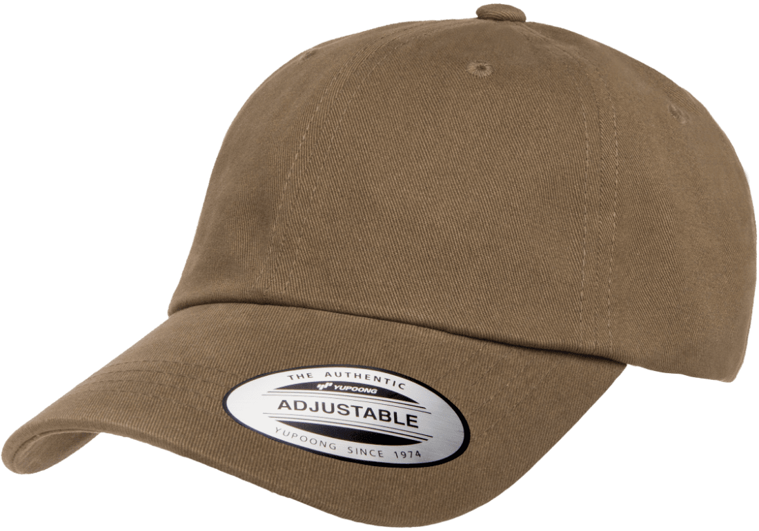 YP Classics Peached Cotton Twill Dad Cap