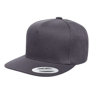 YP Classic 5-Panel Cotton Twill Snapback Cap