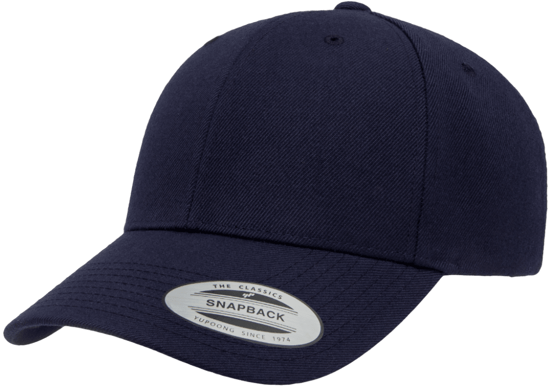 YP Classics Premium Curved Visor Snapback Cap