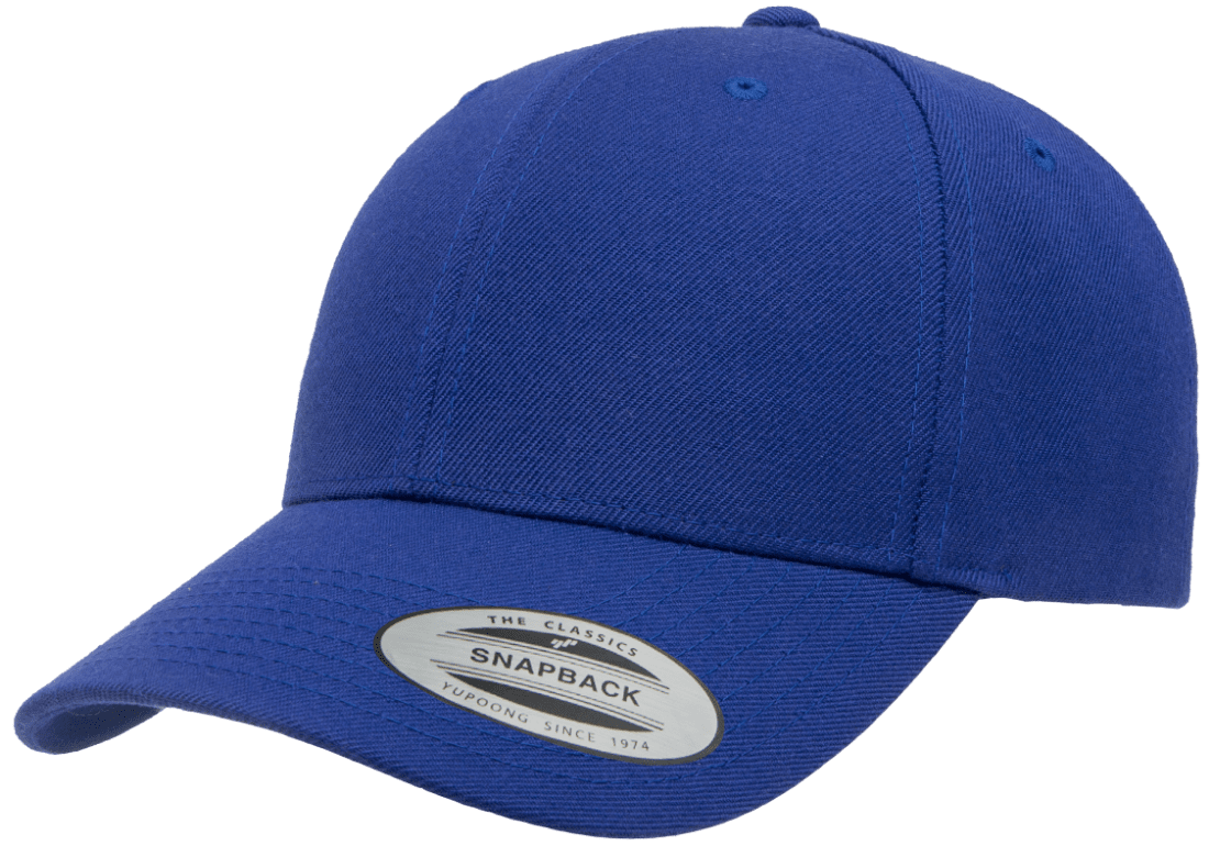 YP Classics Premium Curved Visor Snapback Cap