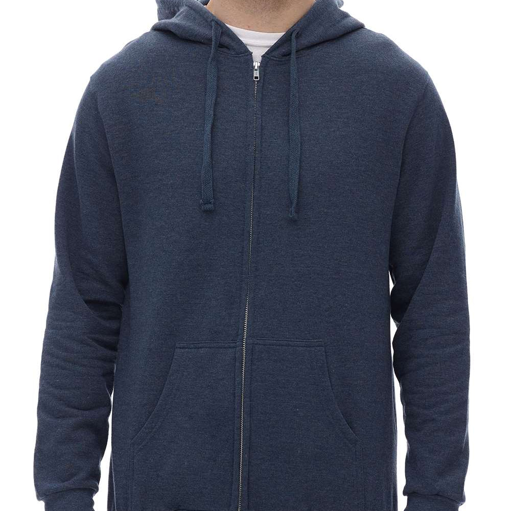 M&O Unisex Zipper Fleece Hoodie