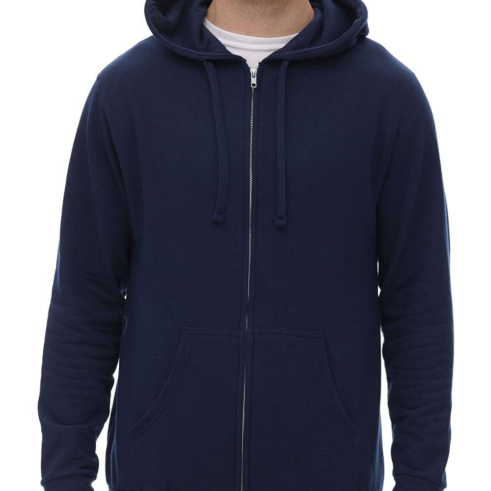 M&O Unisex Zipper Fleece Hoodie