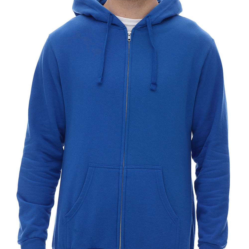M&O Unisex Zipper Fleece Hoodie