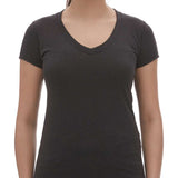 M&O Women's Fine Blend V-Neck T-Shirt
