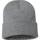 Sportsman Solid 12" Cuffed Beanie SP12