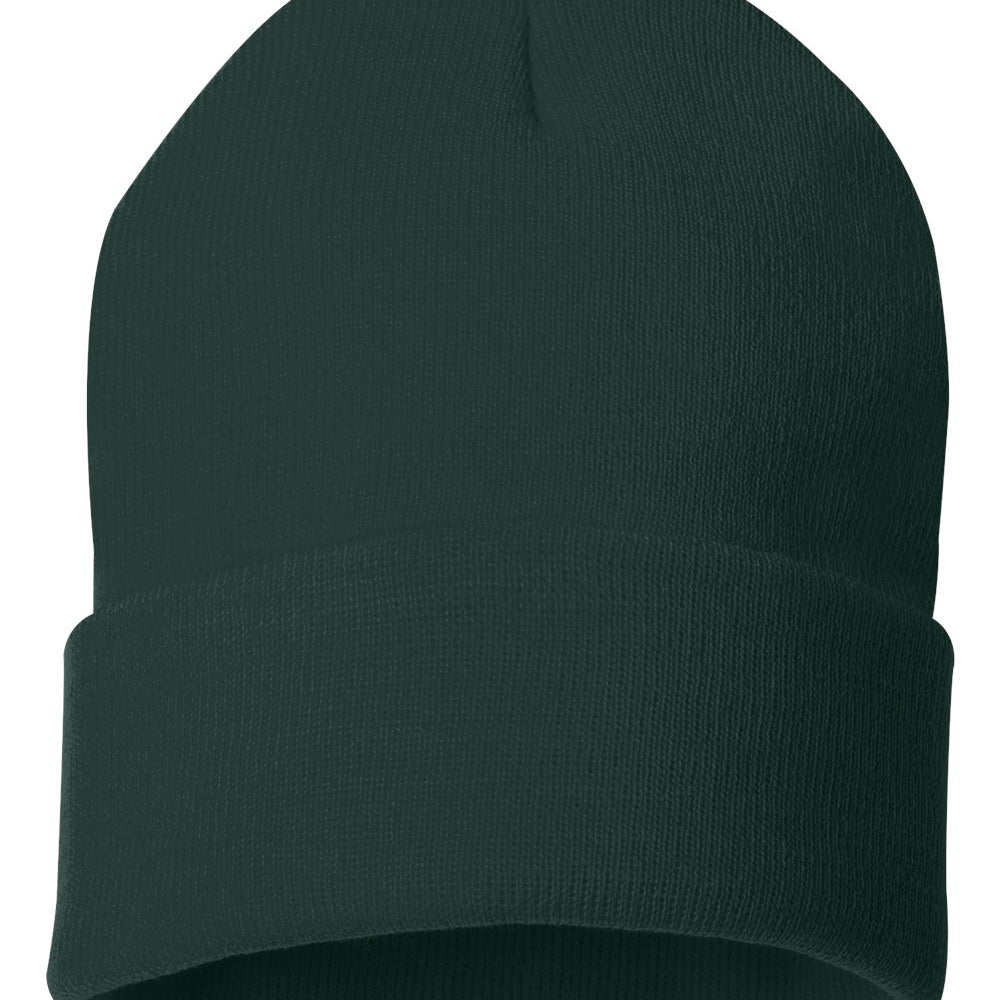 Sportsman Solid 12" Cuffed Beanie SP12