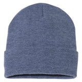 Sportsman Solid 12" Cuffed Beanie SP12