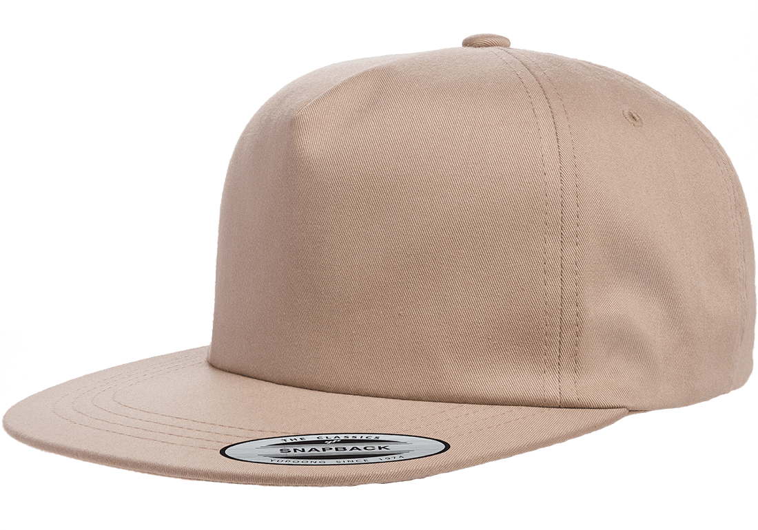 YP Classics Unstructured 5-Panel Snapback Cap